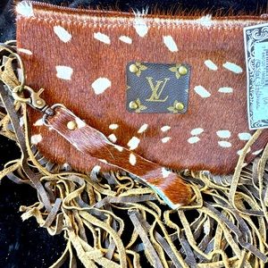 Keep It Gypsy Jessica Exotic Hide on leather wristlet NWT